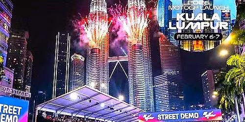 MotoGP 2026 Launch in Kuala Lumpur City Centre (KLCC)