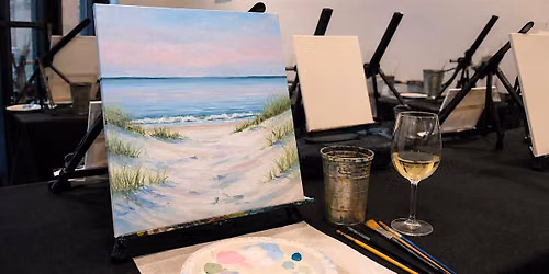 Paint & Sip in Eugene, Oregon \u201cPastel Oregon Coast\u201d