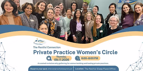 The Restful Connection: Private Practice Women\u2019s Circle