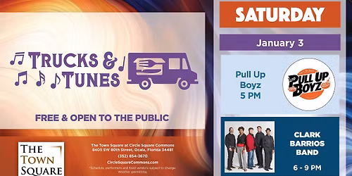 Trucks & Tunes with Pull Up Boyz & Clark Barrios Band