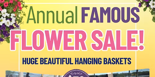 TSCA Annual Flower Basket Sale- Open to TSC Members, TSC Member Guest, AYC and I-LYA Members