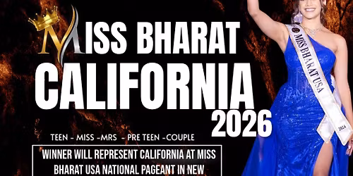 Miss Bharat California 