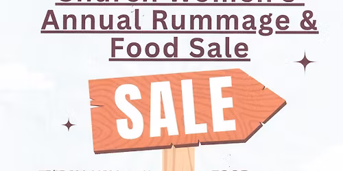 St Thomas UCW Rummage & Food Sale