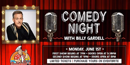 Billy Gardell Comedy Night@Borrelli's Taproom