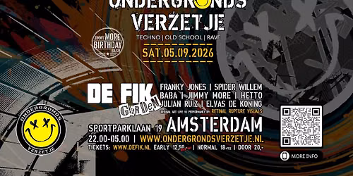 Ondergronds Verzetje @ De Fik Garden
