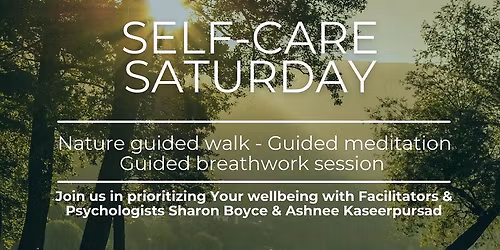 Self-Care Saturday 
