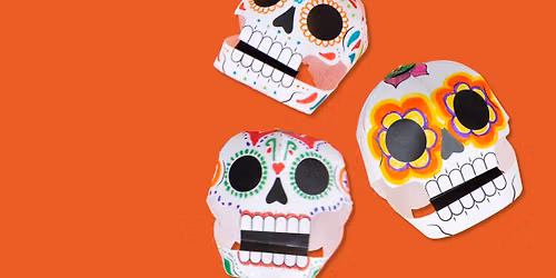 Third Saturday for families: Calaveras Paper Skulls