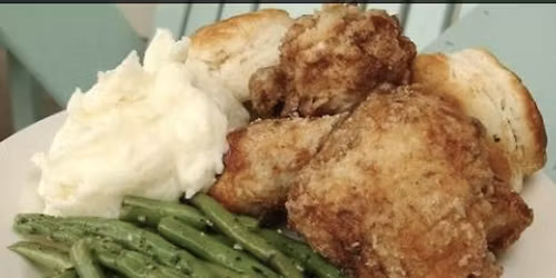 BROASTED CHICKEN dinner