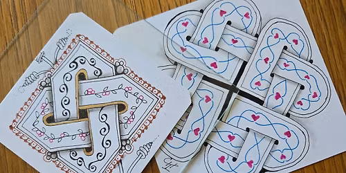 Zentangle Wednesdays - Celtic Knot (in-person and Zoom)