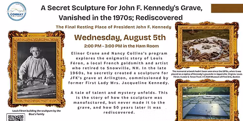 A Secret Sculpture for John F. Kennedy's Grave