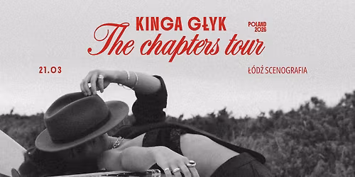 Kinga G\u0142yk THE CHAPTERS TOUR 2026 \u0141\u00f3d\u017a