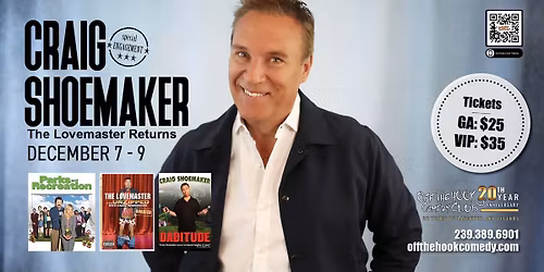 Comedian Craig Shoemaker Live in Naples, Florida!