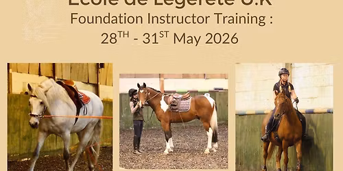 Foundation L\u00e9g\u00e8ret\u00e9  Instructor Training May 2026