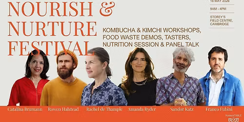 Nourish & Nurture Festival: KOMBUCHA WORKSHOP + MORNING SESSIONS