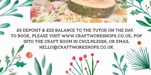 Christmas Willow Wreaths & Decorations Workshop