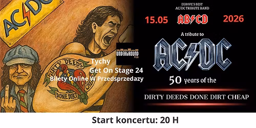AB\/CD - Dirty Deeds Done Dirt Cheap 50 - Tychy - Underground Music Pub