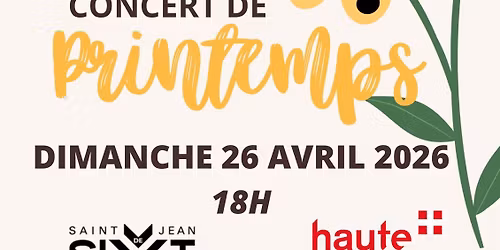 Concert de printemps