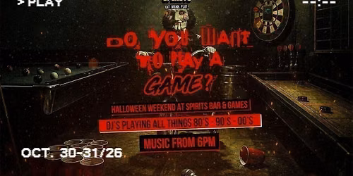 π DO YOU WANT TO PLAY A GAME? πͺ Β£10 MINI GOLF AND 1ST DRINK