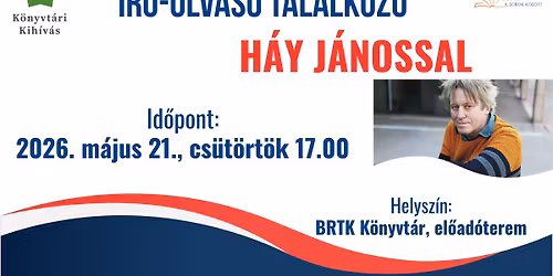 \u00cdR\u00d3-OLVAS\u00d3 TAL\u00c1LKOZ\u00d3 H\u00c1Y J\u00c1NOSSAL