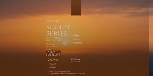 Sunrise Sculpt Series