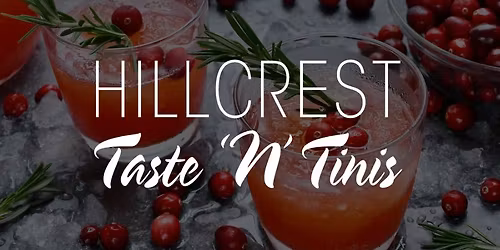 Taste 'N' Tinis @ The Studio Door +