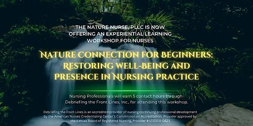 Nature Connection Workshop for Nurses