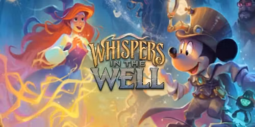 Disney Lorcana Whispers In The Wising Well Pre-release Trove Sealed Event