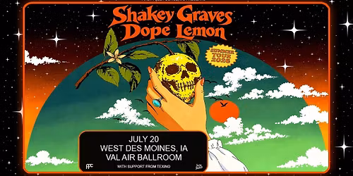 Shakey Graves & Dope Lemon at Val Air Ballroom