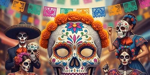 Mask Workshop for Day of the Dead