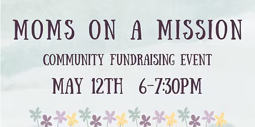 Moms on a Mission:  Community Fundraising Event