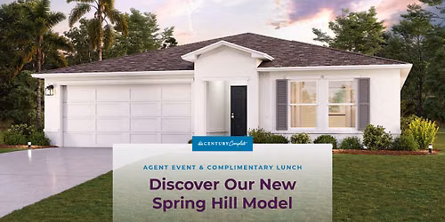 Guided Home Tours & Lunch for Agents in Spring Hill