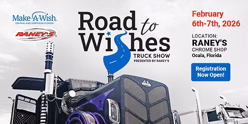 Road to Wishes TRUCK SHOW 2026 Benefitting Make-A-Wish Foundation