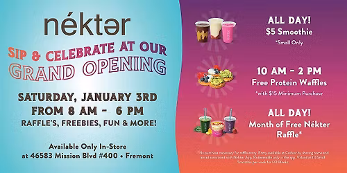 N\u00e9kter Grand Opening Celebration