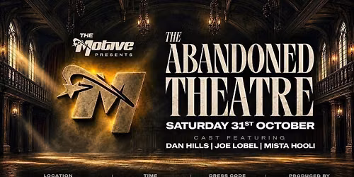 The Mot1ve Halloween : The Abandoned Theatre \ud83c\udfad