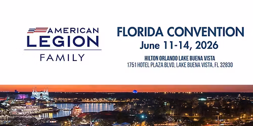 2026 Florida Department Convention - Lake Buena Vista, Florida