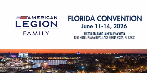 2026 Florida Department Convention - Lake Buena Vista, Florida
