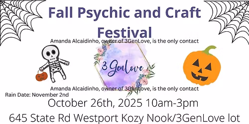 Fall Psychic and Craft Festival