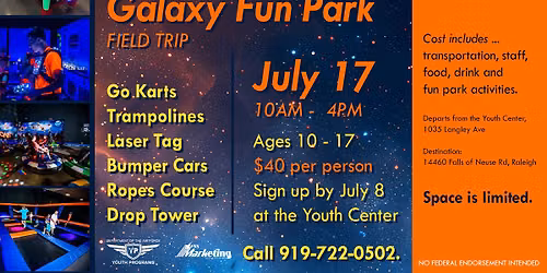 Galaxy Fun Park Field Trip (Base Access Only)