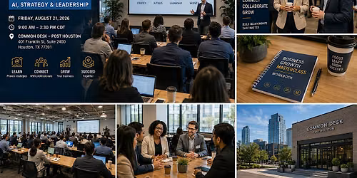 Business Growth Masterclass: AI, Strategy & Leadership