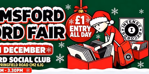 Chelmsford Record Fair - Saturday 5th December