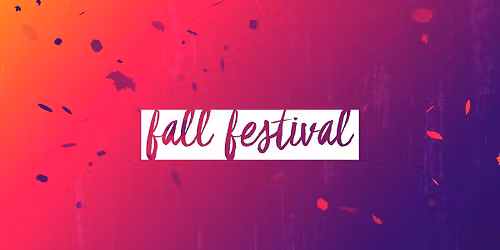 Fall Festival hosted by Smithville First United Methodist Church