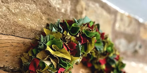 Christmas Fabric Wreath Workshop