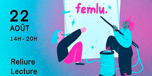 Lecture & reliure du num\u00e9ro ESPACE \u2022 femlu x pavillons