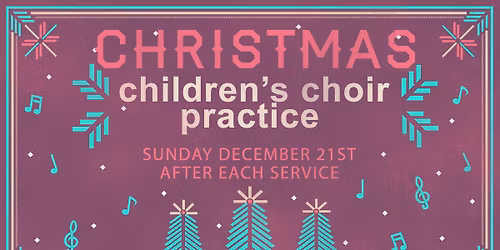Children's Choir Rehearsal