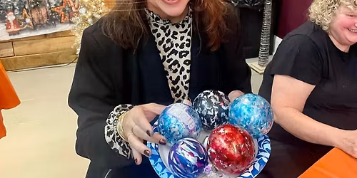 Painted Christmas Bulbs