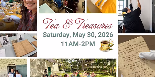 Tea & Treasures: A Private Archival Experience