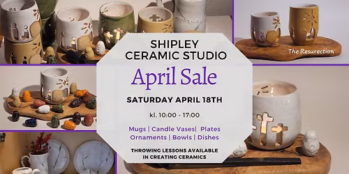 April Ceramics Sale