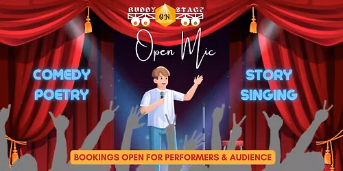 Open Mic - Comedy & Poetry.