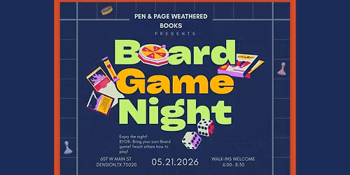 Board Game Night!!