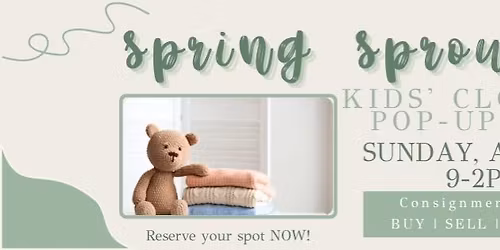 Spring Sprouts Pop up